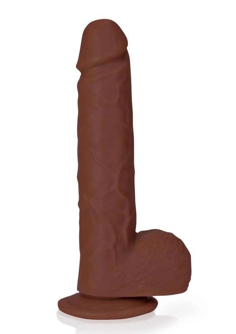 RealRock Straight Realistic Dildo with Balls 7 Inch