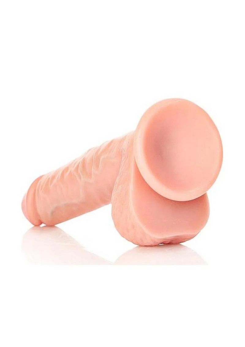 RealRock Straight Realistic Dildo with Balls And Suction Base - Image 25