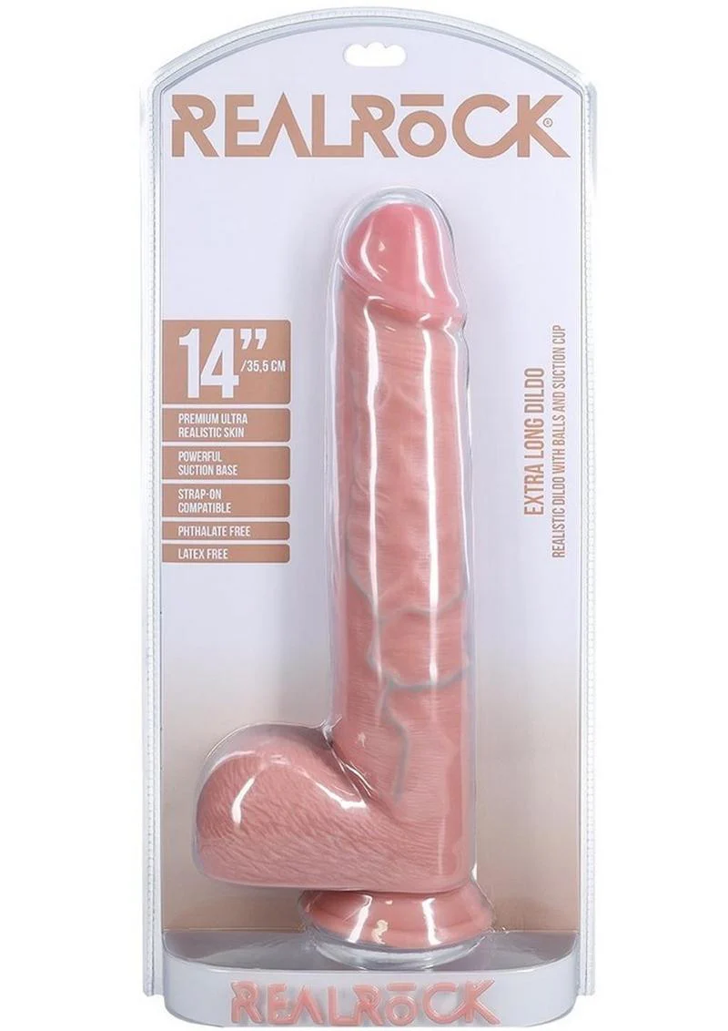 RealRock Ultra Realistic Skin Extra Large Straight Dildo - Image 22