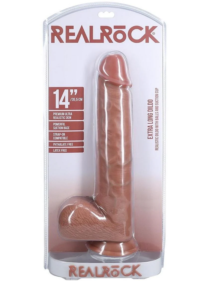 RealRock Ultra Realistic Skin Extra Large Straight Dildo - Image 24