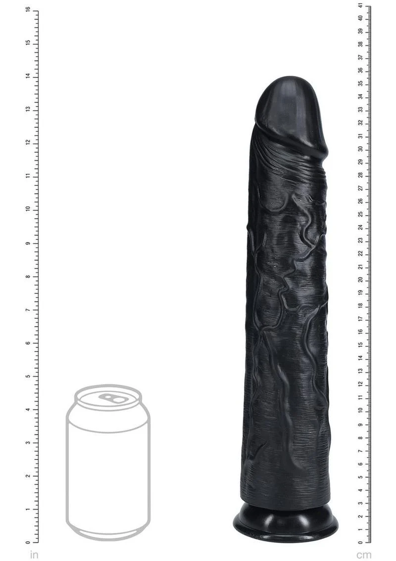 RealRock Ultra Realistic Skin Extra Large Straight Dildo with Suction Cup - Image 15