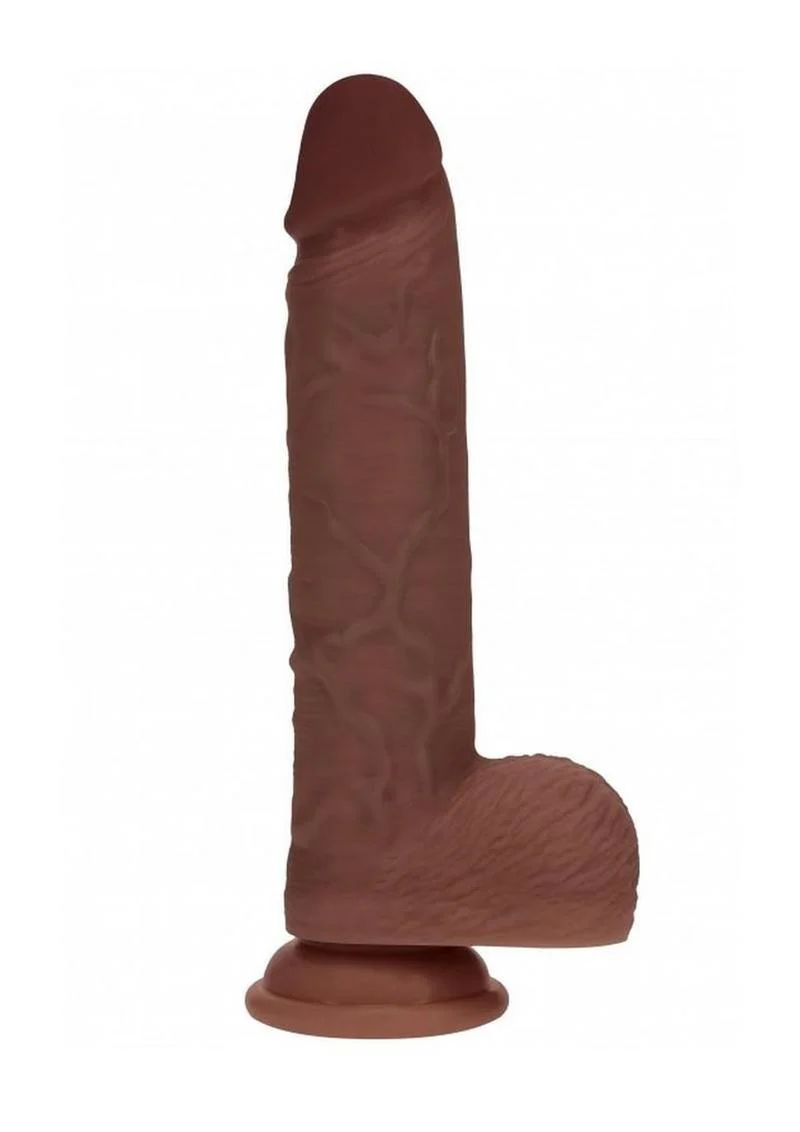 RealRock Vibrating And Thrusting Silicone Dildo - Image 11