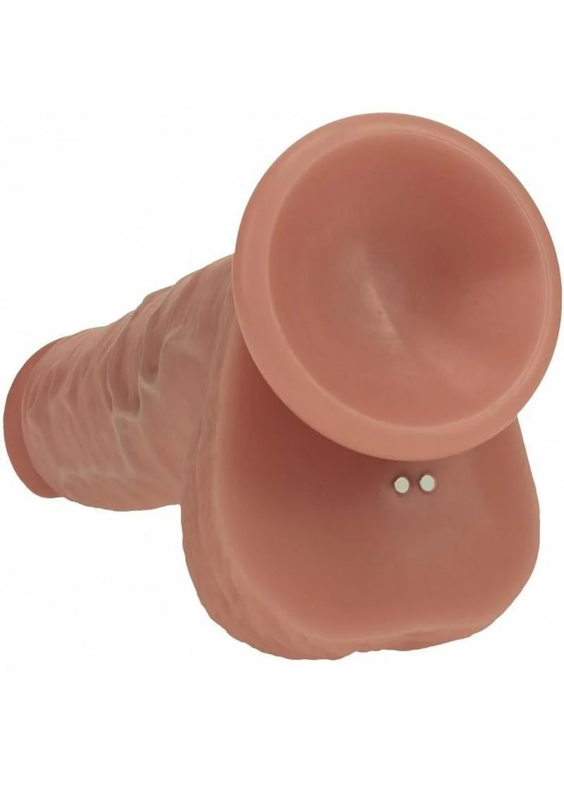 RealRock Vibrating And Thrusting Silicone Dildo - Image 3