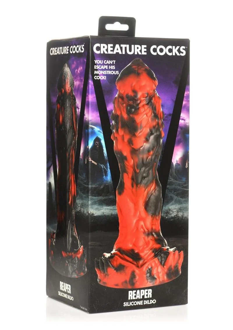 Reaper Silicone Dildo Red Monster Design - Image 4