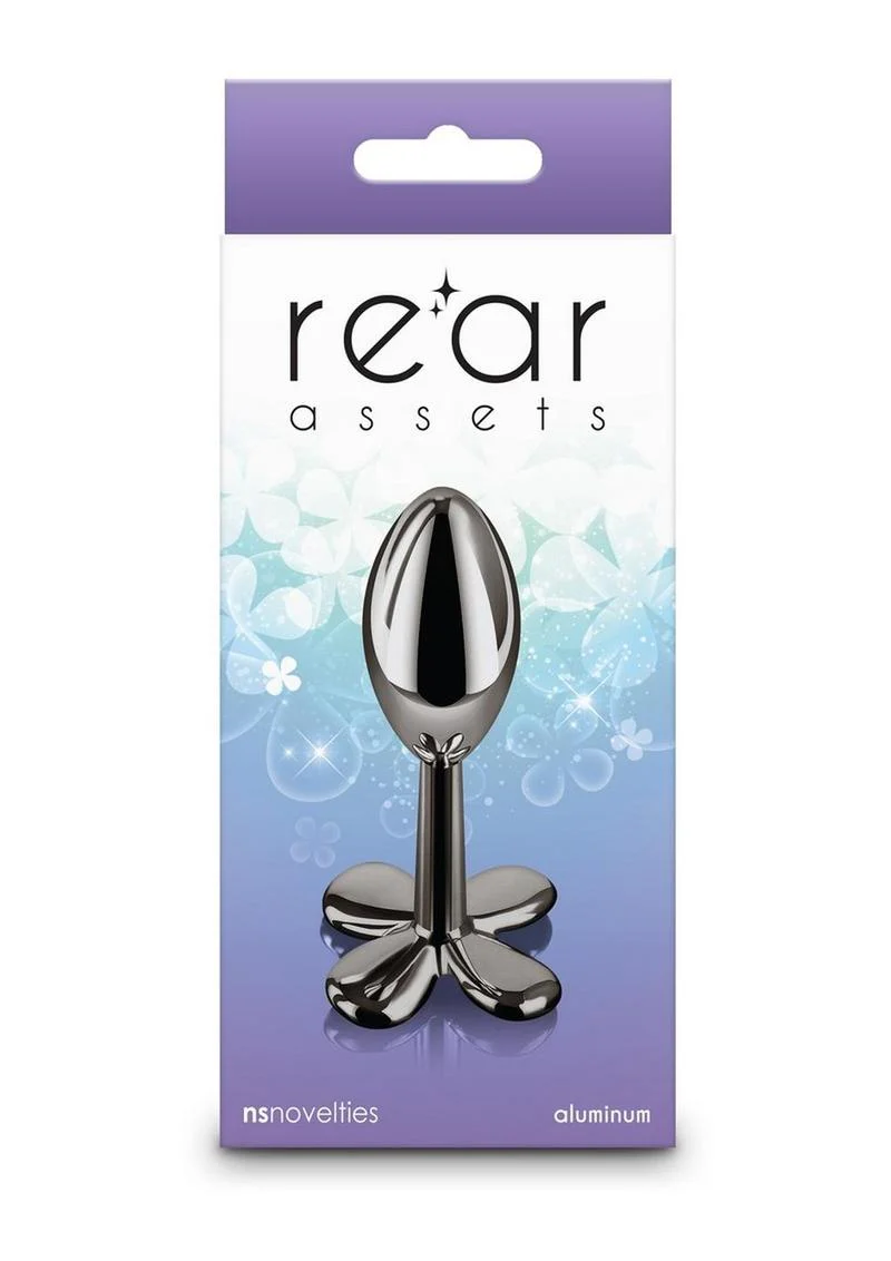 Rear Assets Clover Aluminum Anal Plug – Smoke Finish - Image 7