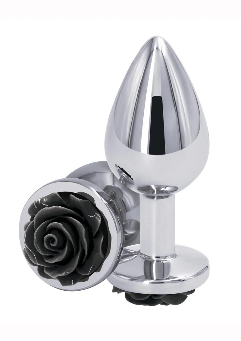 Rear Assets Rose Aluminum Elegant Anal Plug and Functional - Image 14