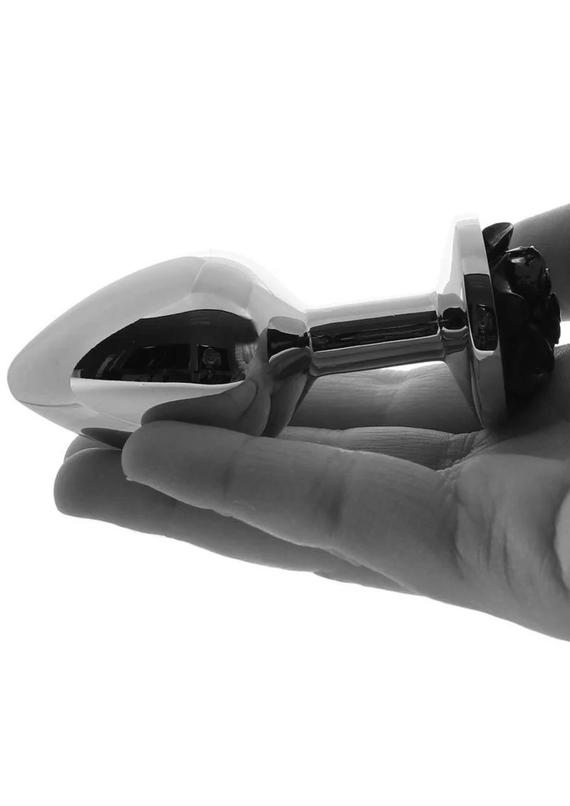 Rear Assets Rose Aluminum Elegant Anal Plug and Functional - Image 16