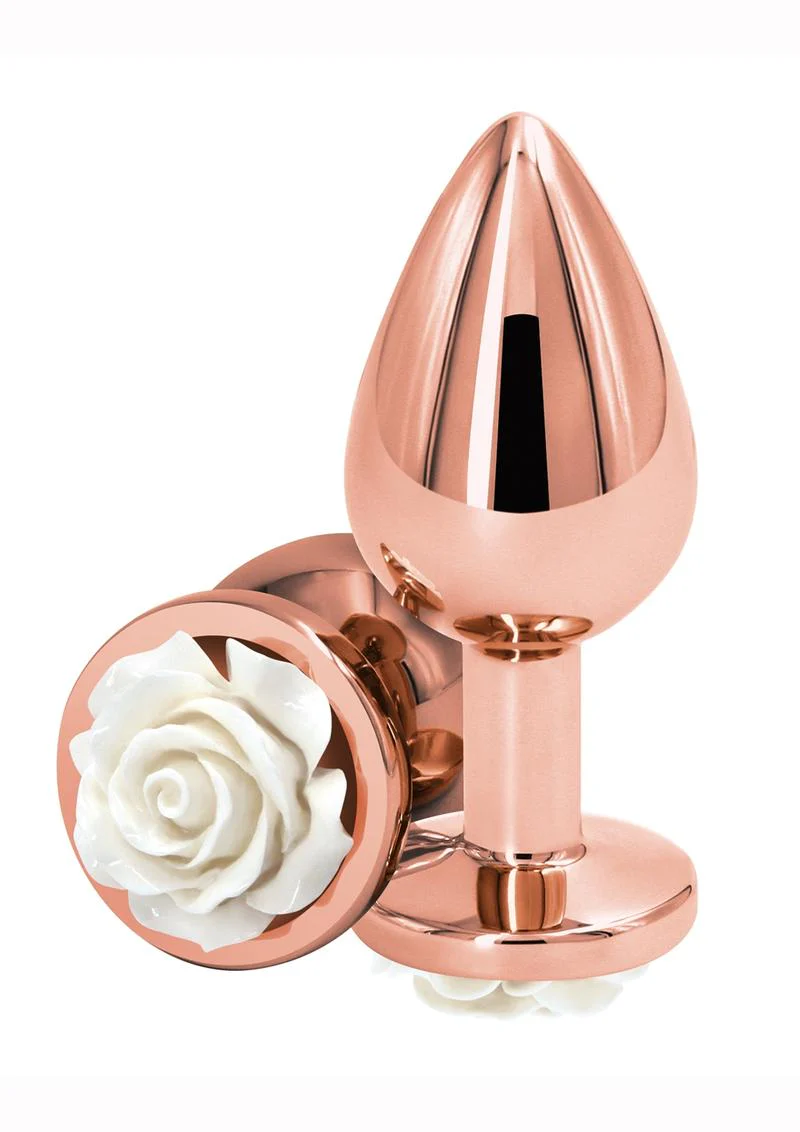 Rear Assets Rose Aluminum Elegant Anal Plug and Functional - Image 26