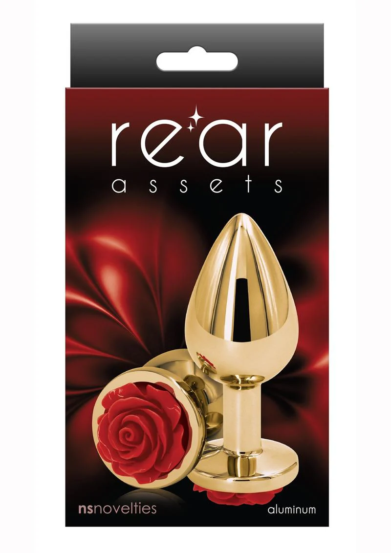 Rear Assets Rose Aluminum Elegant Anal Plug and Functional - Image 37