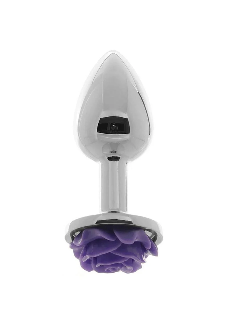 Rear Assets Rose Aluminum Elegant Anal Plug and Functional - Image 6