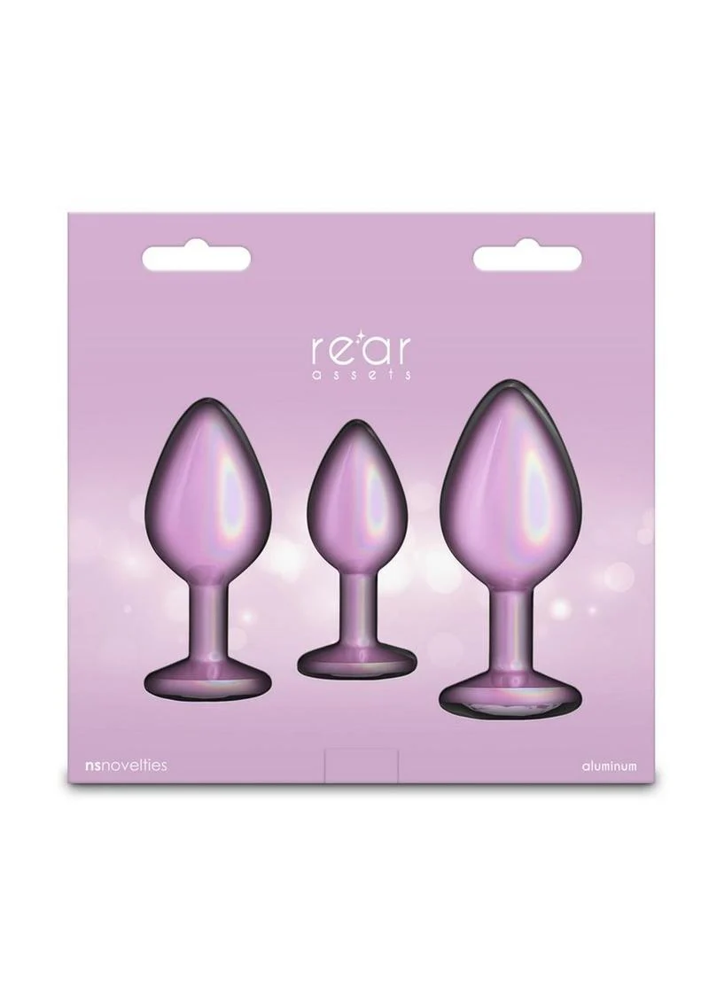 Rear Assets Trainer 3-Piece Anal Plug Kit By NS Novelties - Image 3