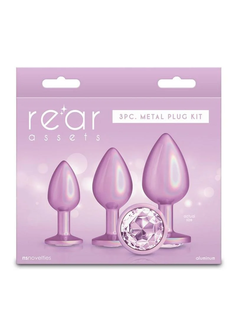 Rear Assets Trainer 3-Piece Anal Plug Kit By NS Novelties - Image 4