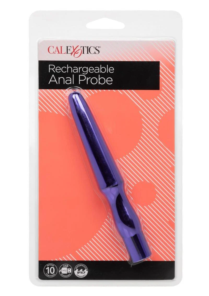 Rechargeable Anal Probe Premium Silicone Functions - Image 8