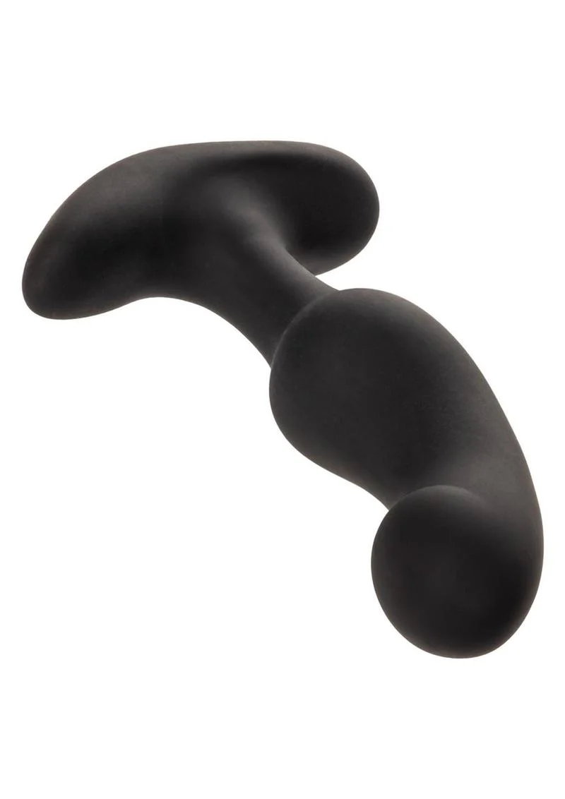 Rechargeable Curved Probe Silicone Anal Plug - Image 2