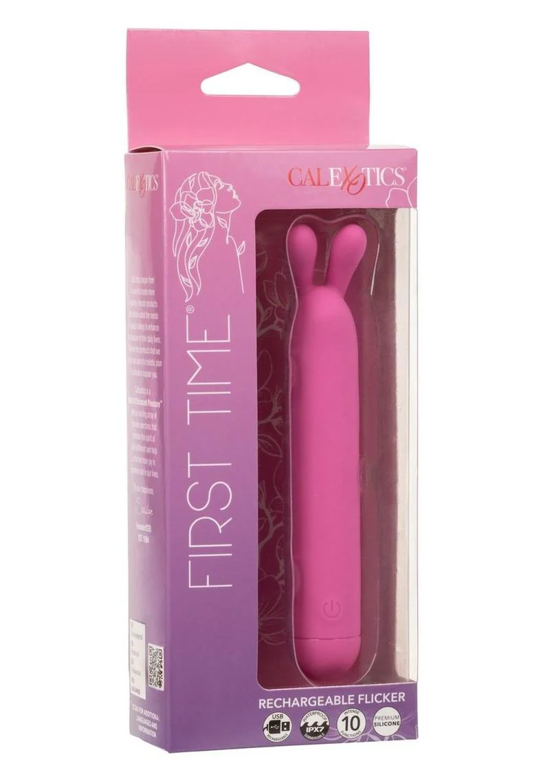 Rechargeable Silicone Flicker Rabbit Vibrator - Image 4