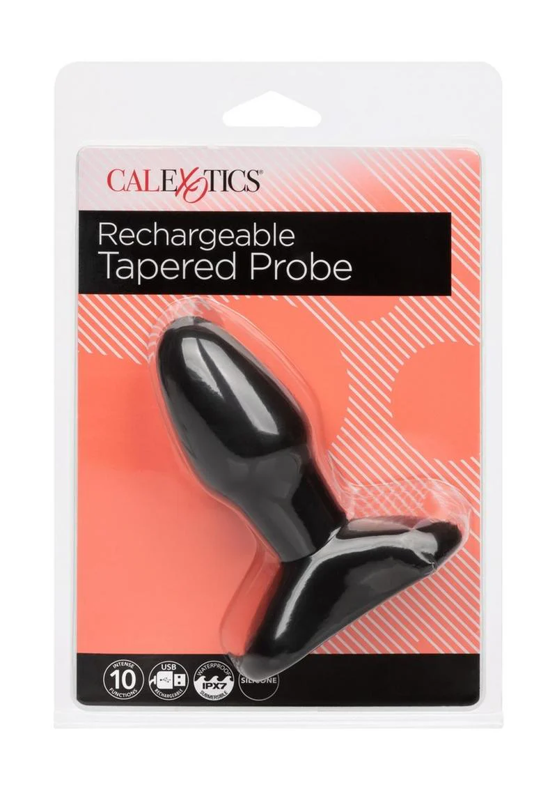 Rechargeable Tapered Probe Silicone Anal Stimulator - Image 4