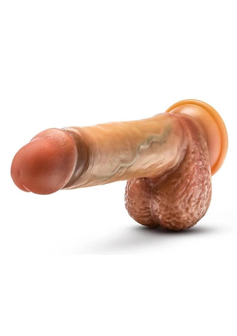 Renaissance Raphael 9.5" Sliding Foreskin Dildo with Squeezable Balls - Image 2