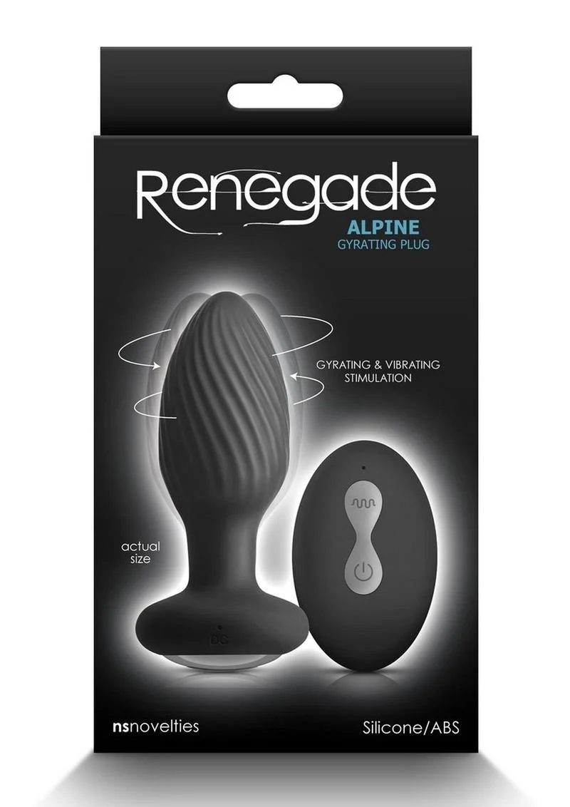 Renegade Alpine Gyrating Silicone Anal Plug - Image 3