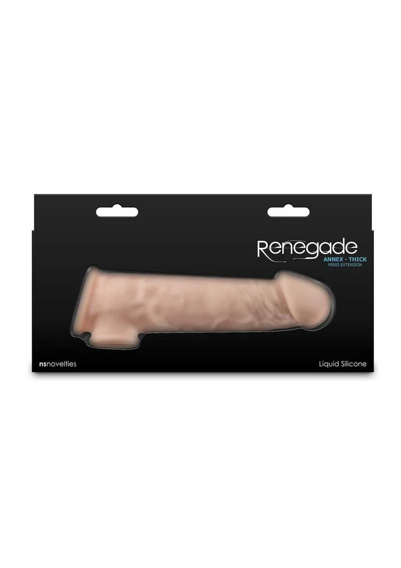 Renegade Annex Thick Penis Extension Liquid Silicone Stroker - Image 5