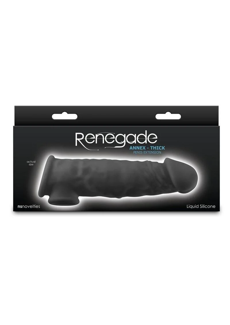 Renegade Annex Thick Penis Extension Liquid Silicone Stroker - Image 6