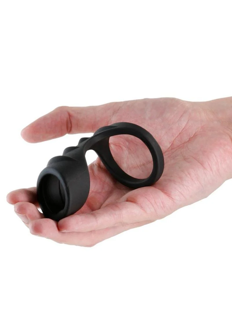 Renegade Bolster Silicone Penis Harness Comfortable And Textured Design - Image 2