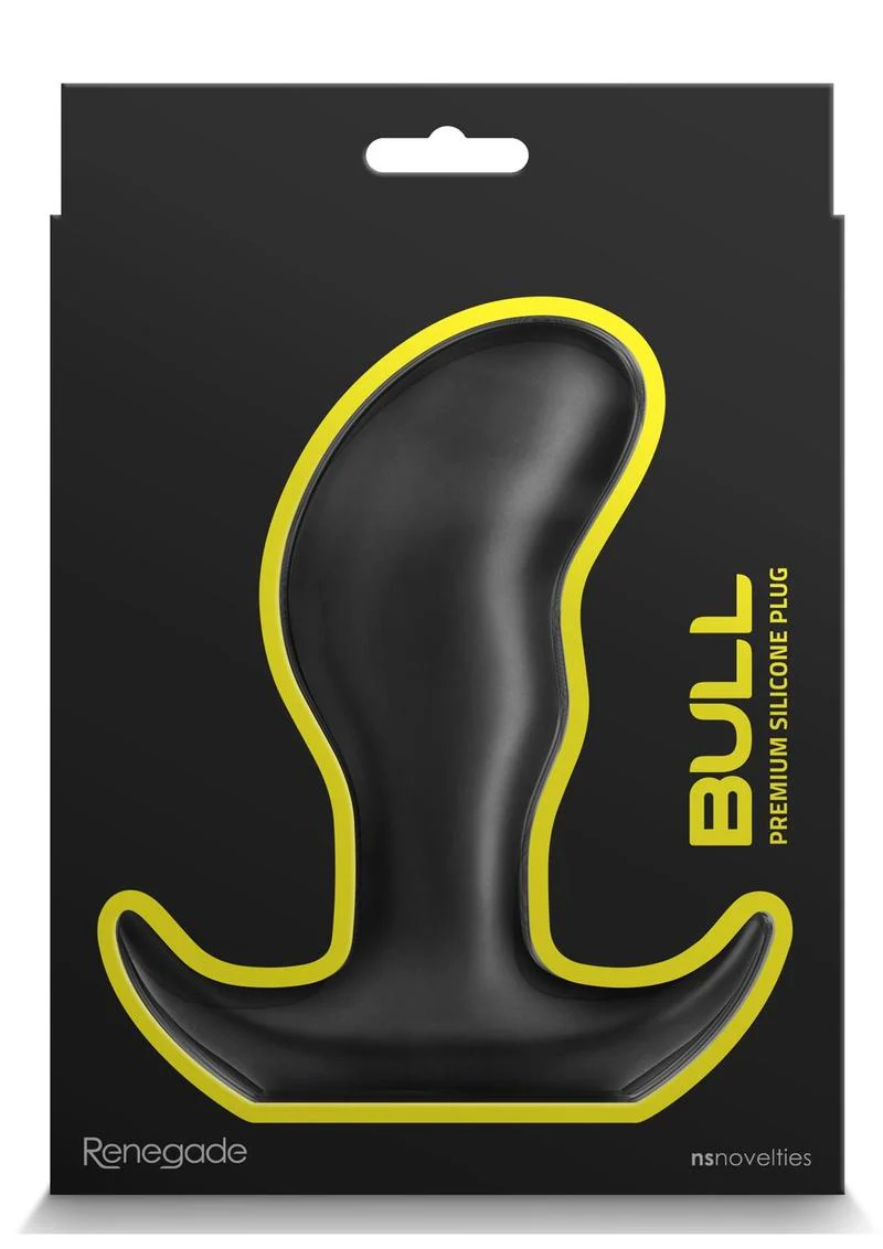 Renegade Bull Premium Silicone Anal Plug Comfortable Design - Image 6