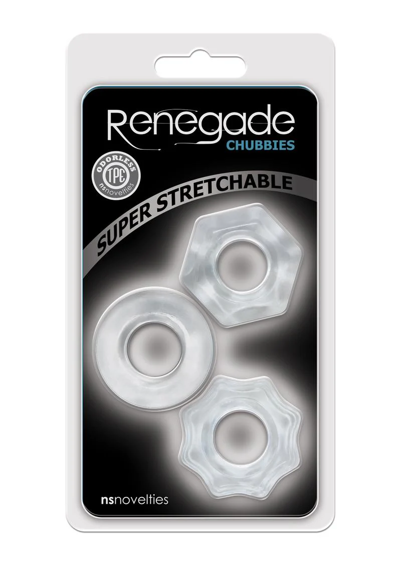 Renegade Chubbies Super Stretchable Cock Rings Set - Image 4