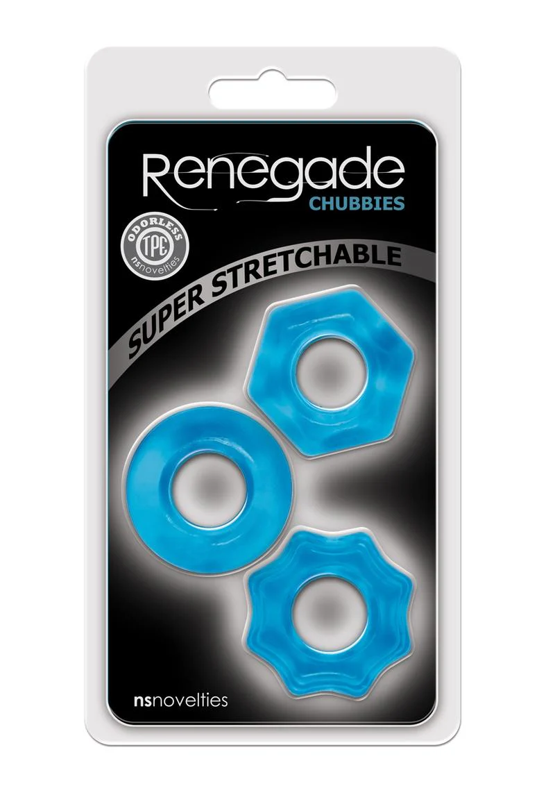 Renegade Chubbies Super Stretchable Cock Rings Set - Image 5