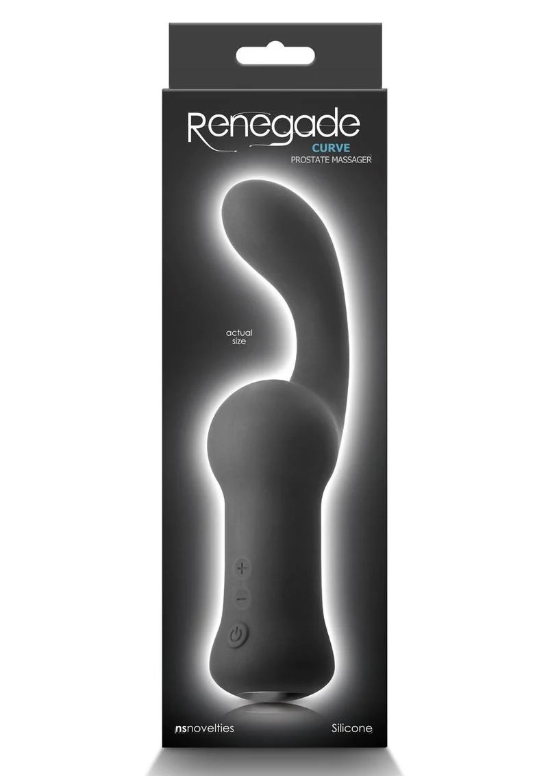 Renegade Curve Rechargeable Silicone Prostate Massager - Image 2