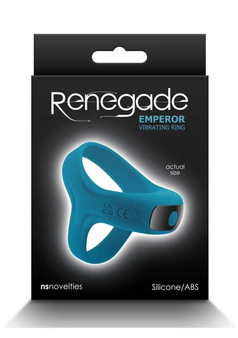 Renegade Emperor Rechargeable Silicone Vibrating Cock Ring - Image 6