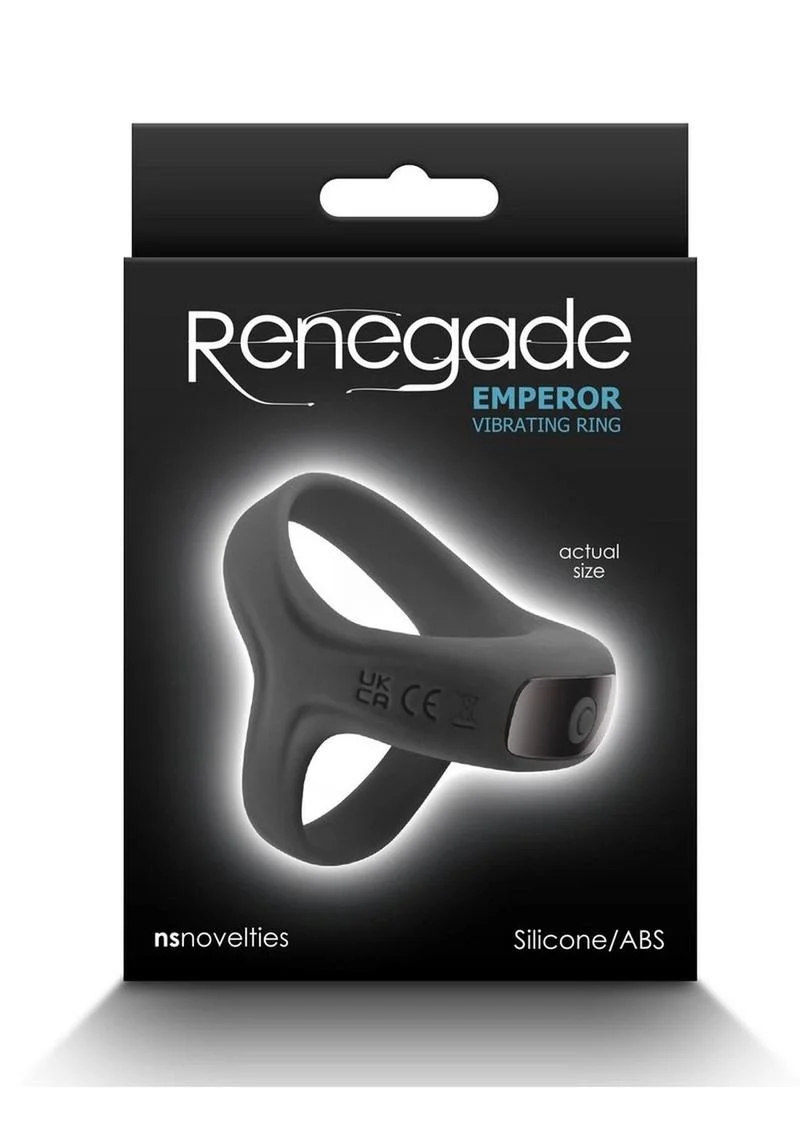 Renegade Emperor Rechargeable Silicone Vibrating Cock Ring - Image 7