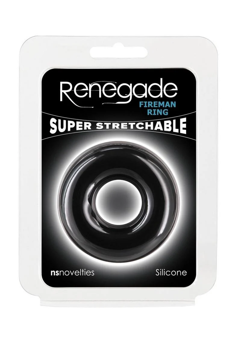 Renegade Fireman Ring Small Super Stretchable Silicone Cock Ring - Image 11