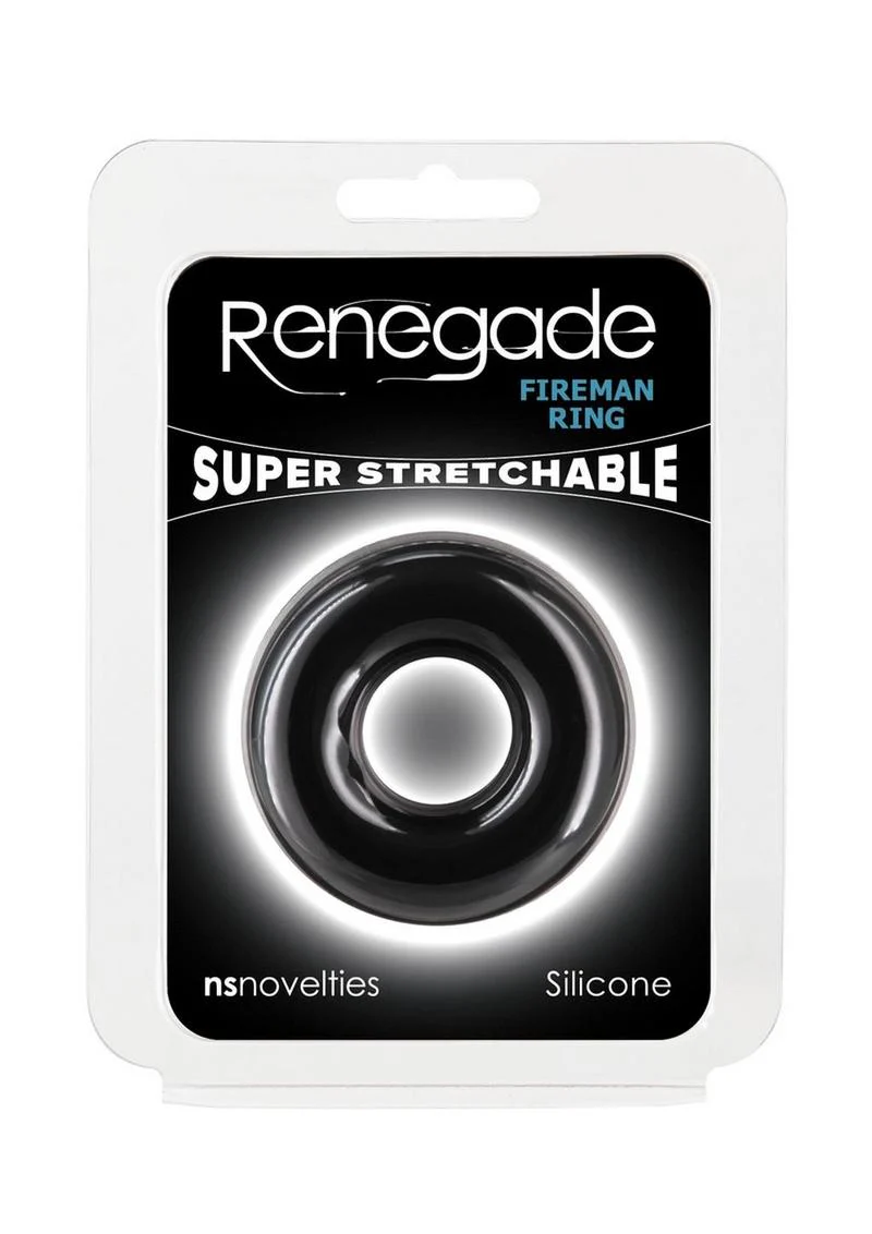 Renegade Fireman Ring Small Super Stretchable Silicone Cock Ring - Image 7