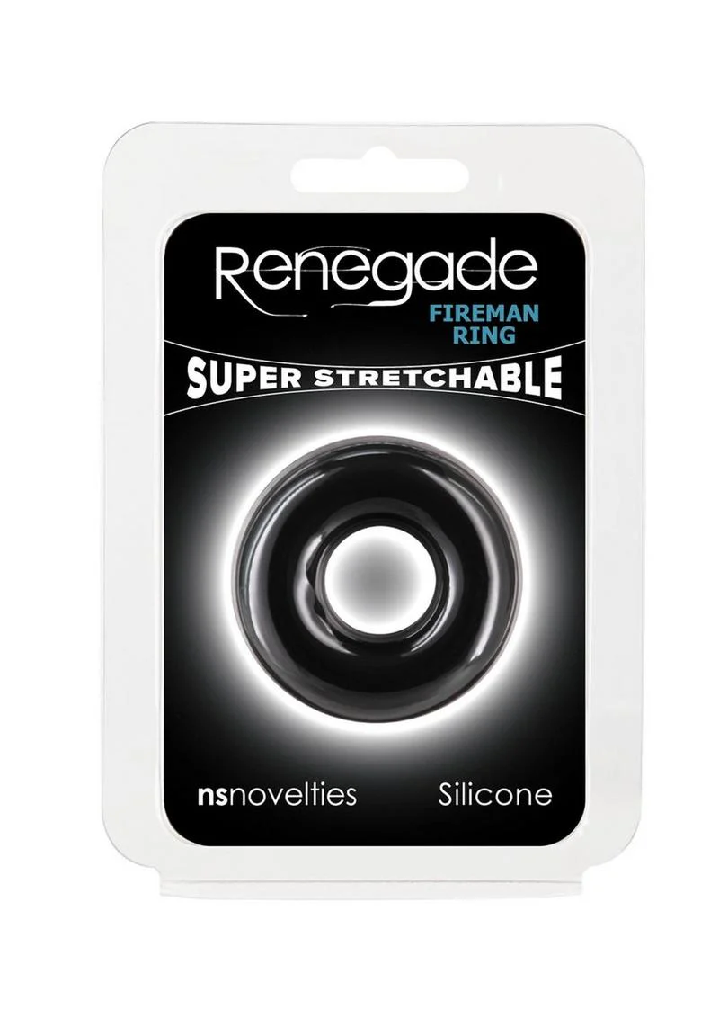 Renegade Fireman Ring Small Super Stretchable Silicone Cock Ring - Image 9