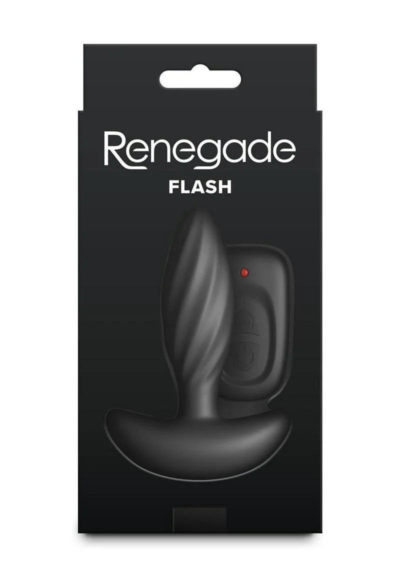 Renegade Flash Rechargeable Vibrating Anal Plug - Image 3