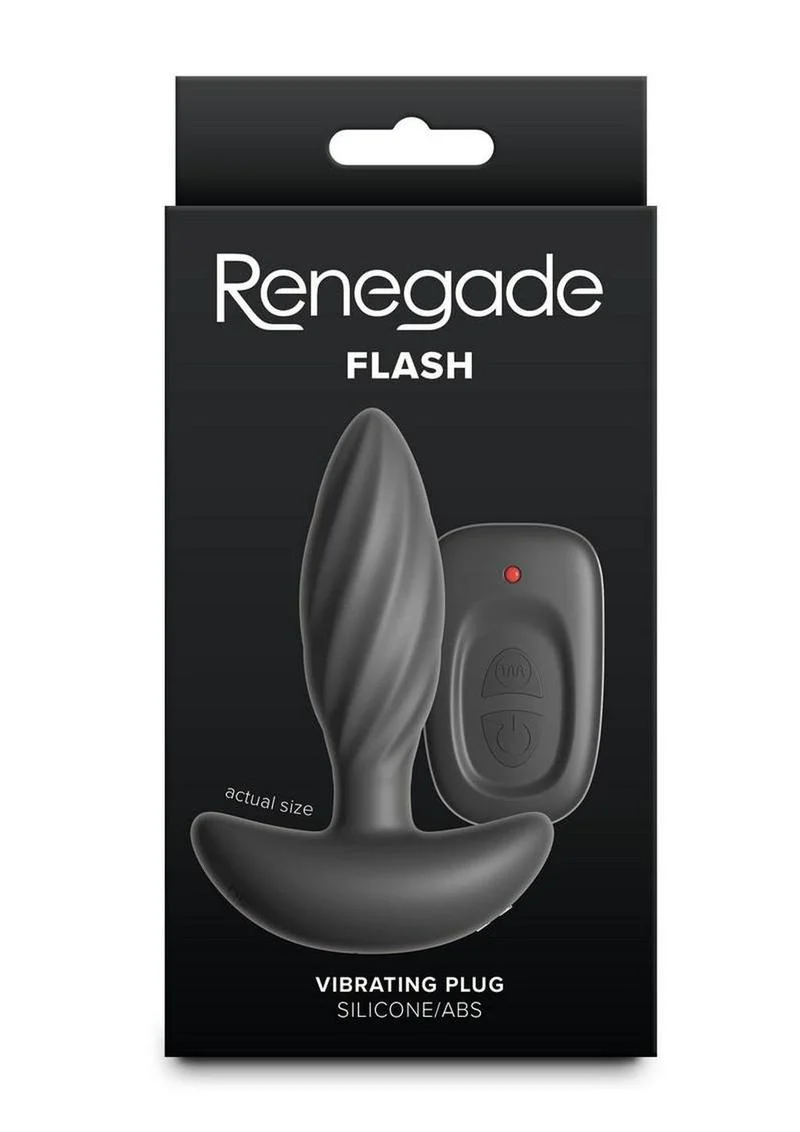 Renegade Flash Rechargeable Vibrating Anal Plug - Image 4