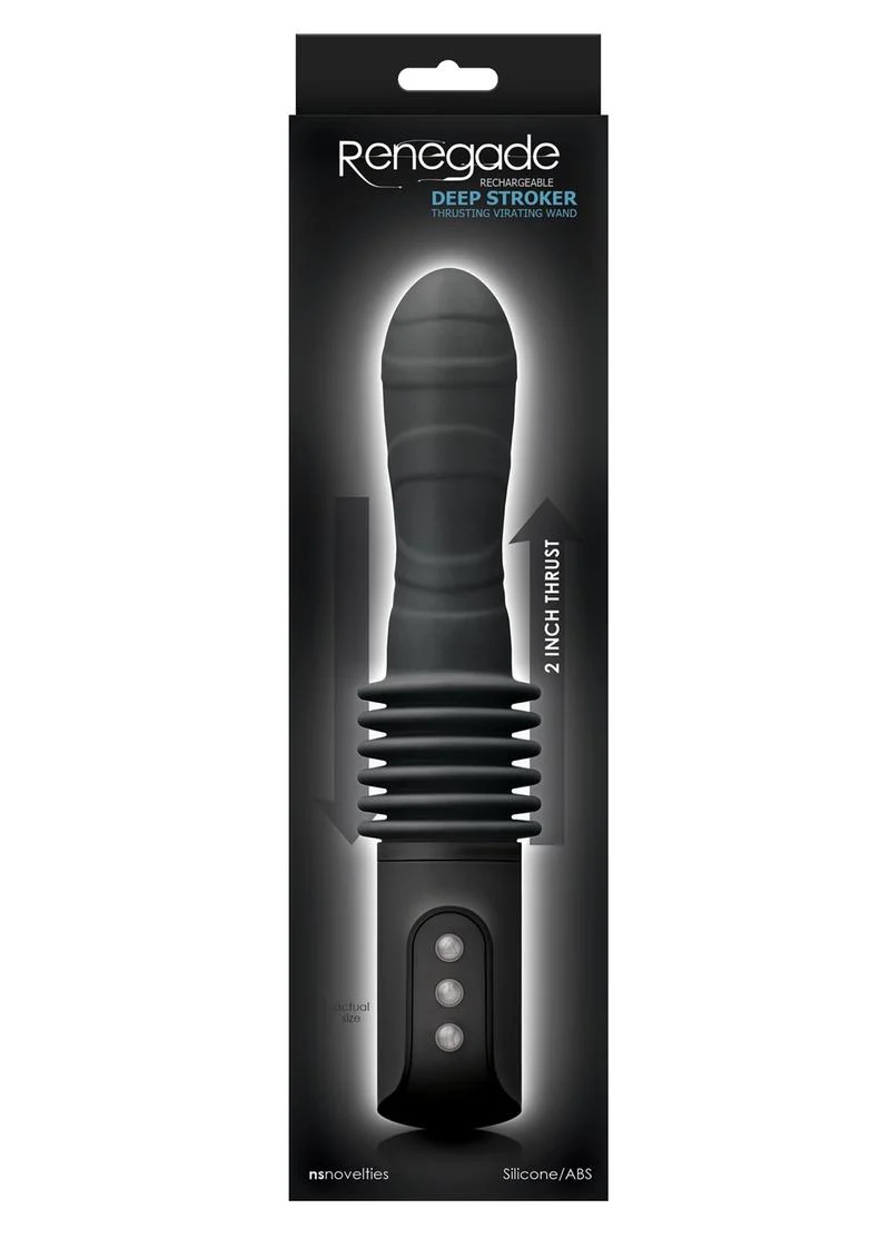 Renegade Recharge Deep Stroker Thrusting Anal Wand - Image 4