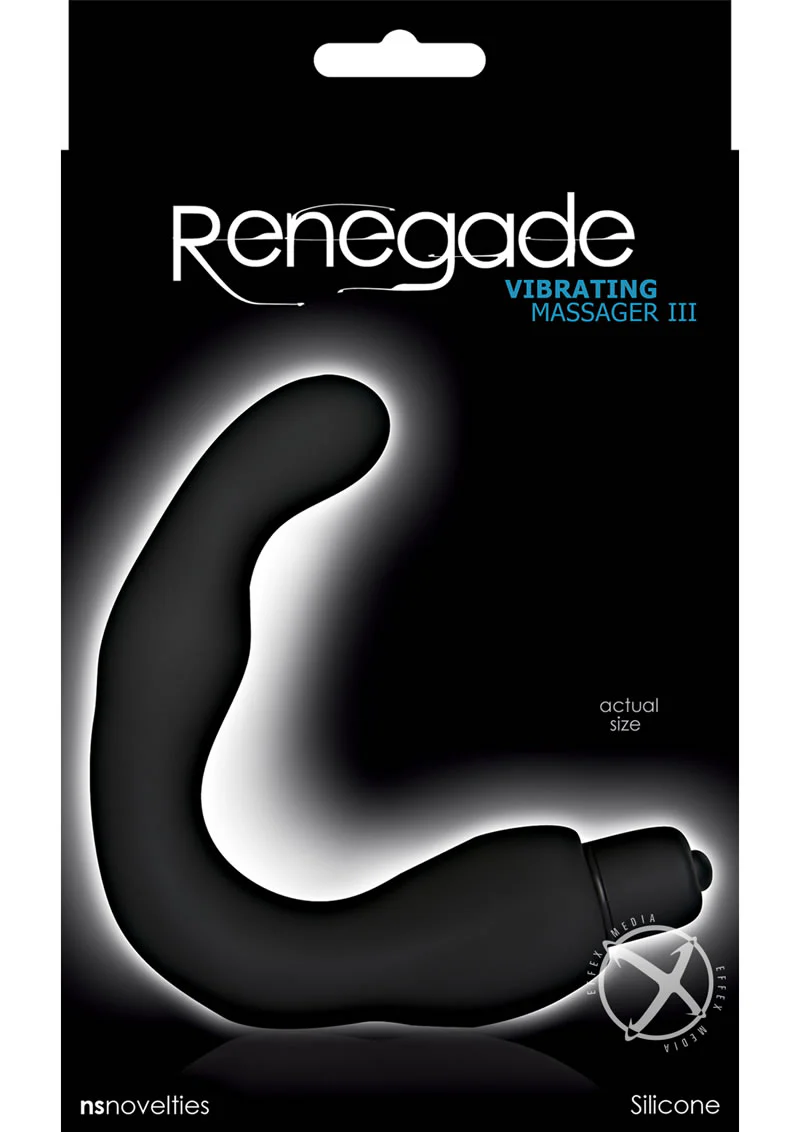 Renegade Silicone Vibrating Massager III For Targeted Pleasure - Image 2