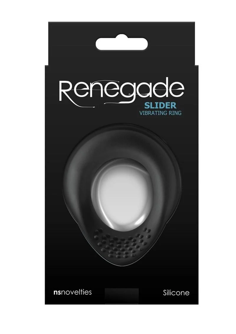 Renegade Slider Rechargeable Silicone Powerful Vibrating Ring - Image 3