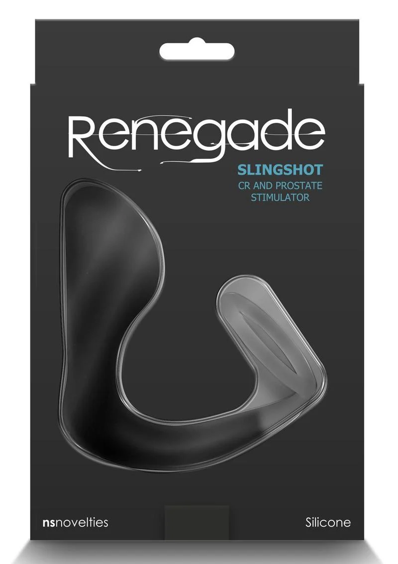 Renegade Slingshot Silicone Cock Ring With Prostate Stimulator - Image 3