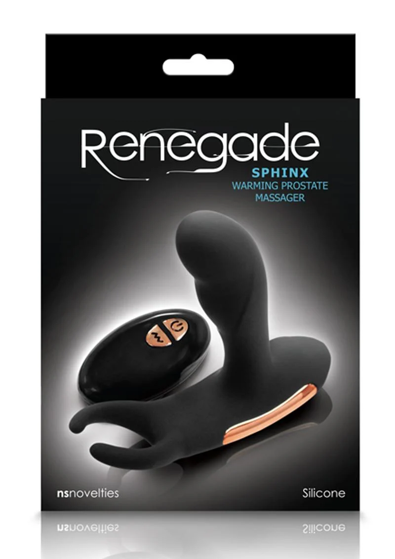 Renegade Sphinx Silicone Warming Prostate Massager with Remote - Image 4