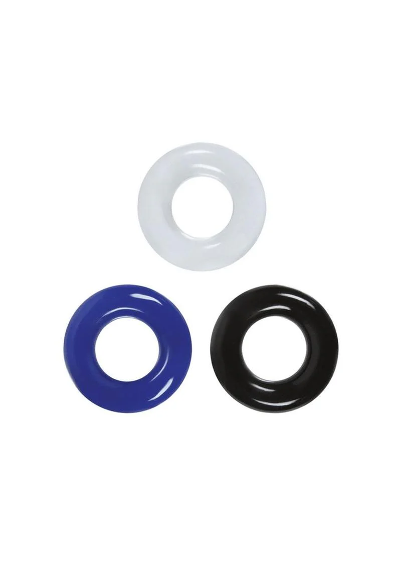Renegade Stamina Rings Set of 3 Super Stretchable Cock Rings - Image 2