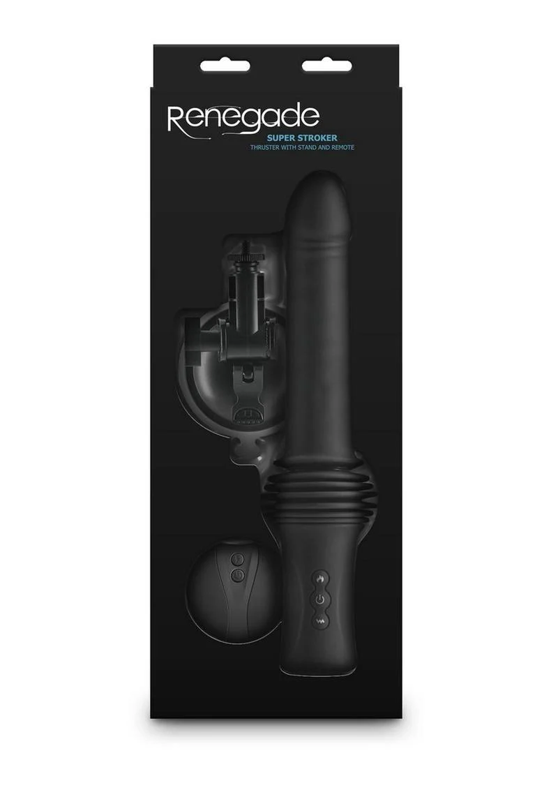 Renegade Super Stroker Thrusting Vibrator With Suction Cup - Image 3