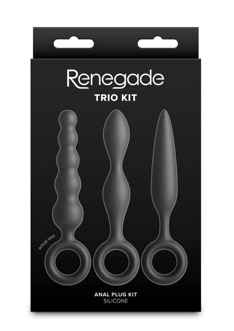 Renegade Trio Anal Plug Kit Set - Image 4