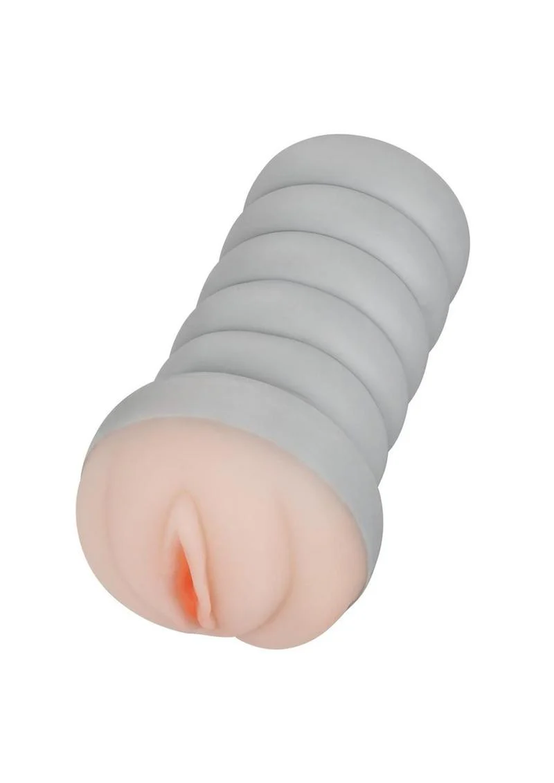Ribbed Gripper Dual Density Textured Masturbator - Image 2