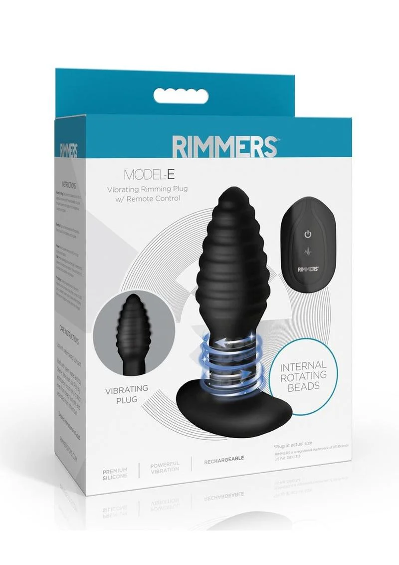 Rimmers Model E Vibrating Rimming Plug with Remote Control - Image 4
