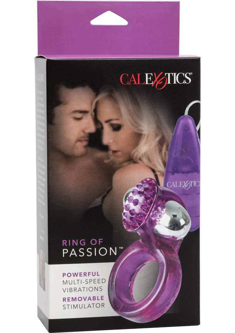 Ring of Passion Vibrating Cock Ring With Clitoral Stimulation - Image 4