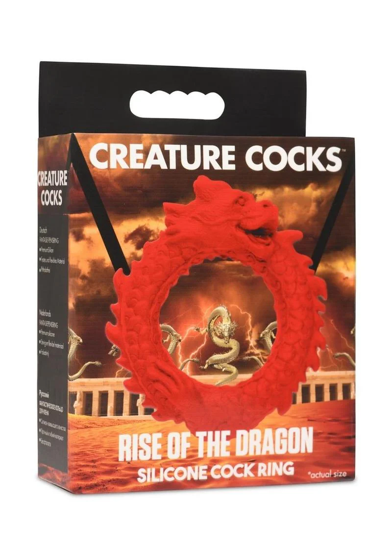 Rise Of The Dragon Silicone Ring Creature Cocks - Image 4