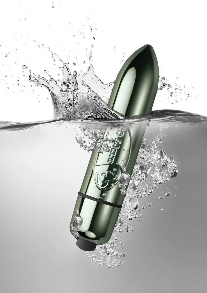 RO 80MM Single Speed Chrome Bullet Vibrator - Image 2