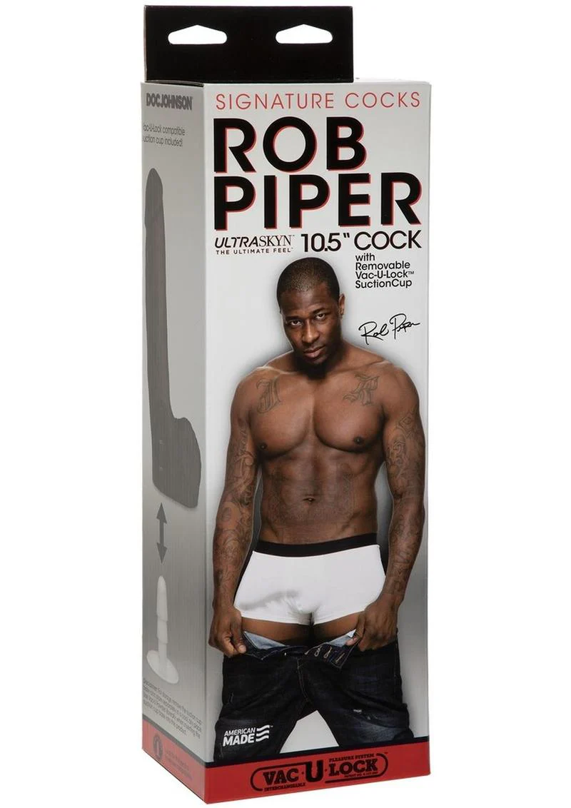 Rob Piper ULTRASKYN Dildo with Removable Suction Cup - Image 3